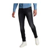 Heren Skinny Jeans - Medium Aged Faded G-star , Black , Heren