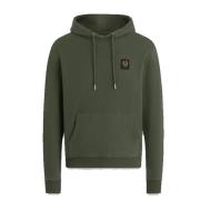 Phoenix Patch Groene Hoodie Belstaff , Green , Heren