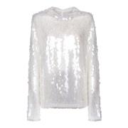 Witte Top Aw24 Norma Kamali , White , Dames