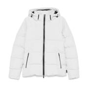 Witte Parka Jas voor Mannen Herno , White , Heren