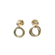 Pre-owned Yellow Gold earrings Cartier Vintage , Yellow , Dames