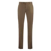 Casual katoenen broek met zakken PT Torino , Brown , Heren