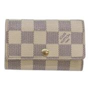 Pre-owned Canvas home-office Louis Vuitton Vintage , Gray , Dames