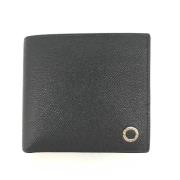 Pre-owned Leather wallets Bvlgari Vintage , Black , Dames