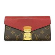 Pre-owned Canvas wallets Louis Vuitton Vintage , Brown , Dames