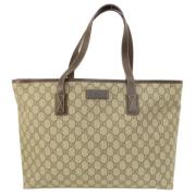 Pre-owned Canvas gucci-bags Gucci Vintage , Brown , Dames