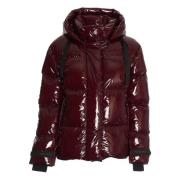 Korte Parka Wijnproeverij Jas Woolrich , Brown , Dames