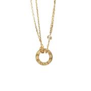 Pre-owned Rose Gold necklaces Cartier Vintage , Yellow , Dames