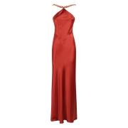 Elegante Cadence Jurk voor vrouwen Staud , Orange , Dames