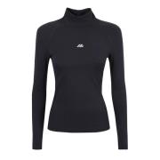 Aansluitende Turtleneck Sweaters Balenciaga , Black , Dames