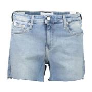 Denim Shorts Calvin Klein , Blue , Dames