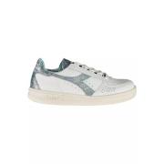 Stijlvolle contrast sportschoenen met vetersluiting Diadora , White , ...