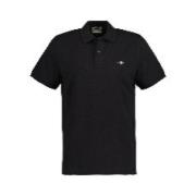 Klassiek Polo Shirt voor Mannen Gant , Black , Heren