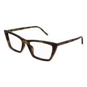 Mode Bril SL 737 Mica Saint Laurent , Brown , Dames