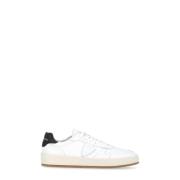 Witte Sneakers met Iconische Patch Philippe Model , White , Heren