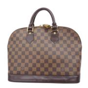 Pre-owned Canvas louis-vuitton-bags Louis Vuitton Vintage , Brown , Da...