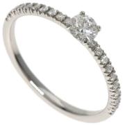 Pre-owned Platinum rings Cartier Vintage , Gray , Dames