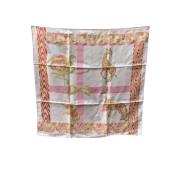 Pre-owned Silk scarves Cartier Vintage , Multicolor , Dames