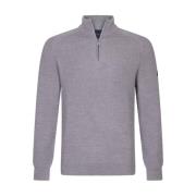 Half Zip Pullover Sweater Cavallaro , Gray , Heren