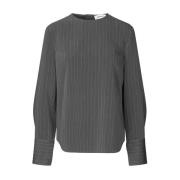 Long Sleeve KemmaMD Top Modström , Gray , Dames