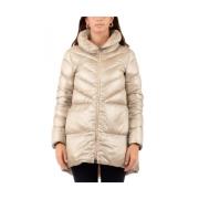 Dames Puffer Jas Herno , Beige , Dames