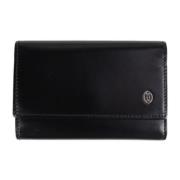 Pre-owned Leather wallets Cartier Vintage , Black , Unisex