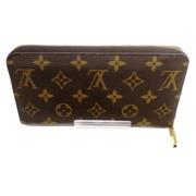 Pre-owned Canvas wallets Louis Vuitton Vintage , Brown , Dames