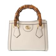 Pre-owned Leather gucci-bags Gucci Vintage , White , Dames