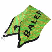 Pre-owned Silk scarves Balenciaga Vintage , Green , Dames