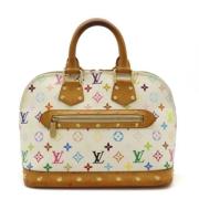 Pre-owned Canvas louis-vuitton-bags Louis Vuitton Vintage , White , Da...