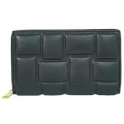 Pre-owned Leather wallets Bottega Veneta Vintage , Black , Dames