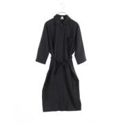 Pre-owned Wool dresses Hermès Vintage , Black , Dames