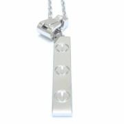 Pre-owned White Gold necklaces Cartier Vintage , Gray , Dames