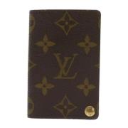 Pre-owned Canvas wallets Louis Vuitton Vintage , Brown , Unisex