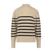 Gestreepte Trui Pullover Tramontana , Beige , Dames