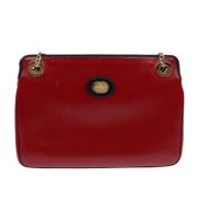 Pre-owned Leather gucci-bags Gucci Vintage , Red , Dames