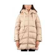 Dames Puffer Jas Herno , Beige , Dames