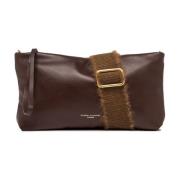 Elegante Marrone Dames Handtas Gianni Chiarini , Brown , Dames