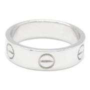 Pre-owned White Gold rings Cartier Vintage , Gray , Dames