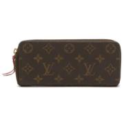 Pre-owned Fabric wallets Louis Vuitton Vintage , Brown , Dames