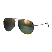 Stijlvolle zonnebril voor een vrolijke zomer Maui Jim , Green , Heren