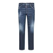 Blauwe Jeans voor Mannen Aw24 Dsquared2 , Blue , Heren