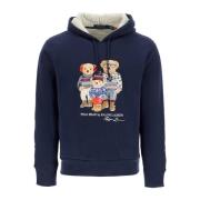 Geborduurde Polo Bear Fleece Sweatshirt Polo Ralph Lauren , Blue , Her...