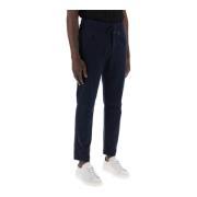 Tapered Vigo Chino Broek Closed , Blue , Heren