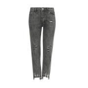 Kleding Jeans One Teaspoon , Gray , Dames