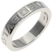 Pre-owned Silver rings Bvlgari Vintage , Gray , Dames