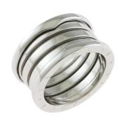 Pre-owned Silver rings Bvlgari Vintage , Gray , Dames