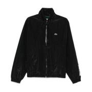 Logo Patch Cropped Jack Waterdicht Lacoste , Black , Heren