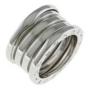 Pre-owned Silver rings Bvlgari Vintage , Gray , Dames