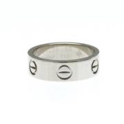 Pre-owned White Gold rings Cartier Vintage , Gray , Dames